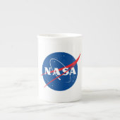 Iconische NASA Bone China Mok (10 oz.) (Voorkant)