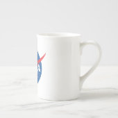 Iconische NASA Bone China Mok (10 oz.) (Rechts)