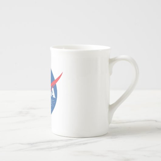 Iconische NASA Bone China Mok (10 oz.) (Rechts)