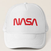 Iconische NASA Circa Baseball Pet (Rocket White) (Voorkant)