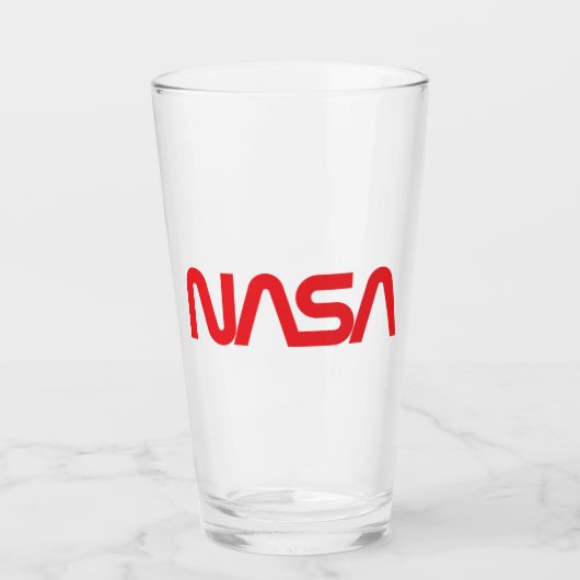 Iconische NASA Circa Drink Glass Glas (Voorkant)