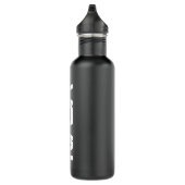 Iconische NASA Circa Eclipse Zwart 24 oz Waterfles (Rechts)