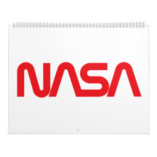 Iconische NASA Circa Kalender (Rocket White)