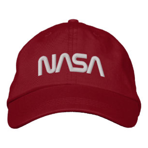 Iconische NASA Circa Komeet Rood Katoen Geborduurde Pet