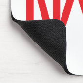 Iconische NASA Circa Mousepad (Rocket White) Muismat (Hoek)