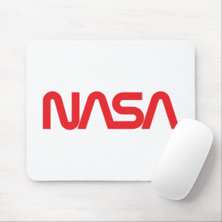 Iconische NASA Circa Mousepad (Rocket White) Muismat