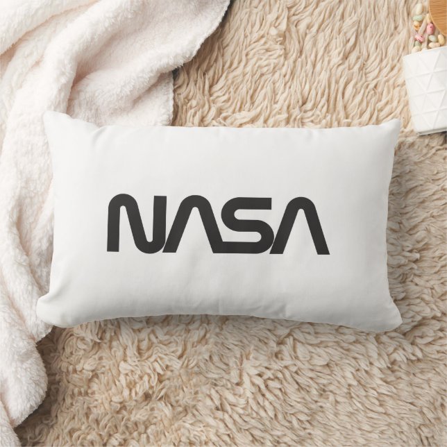 Iconische NASA Circa Rocket White Grade A katoen Kussen (Deken)