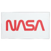 Iconische NASA Circa Rocket White King Kussensloop (Voorkant)