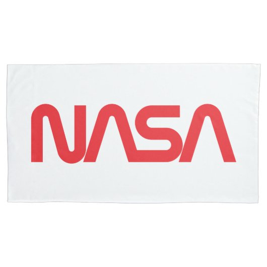 Iconische NASA Circa Rocket White King Kussensloop (Voorkant)