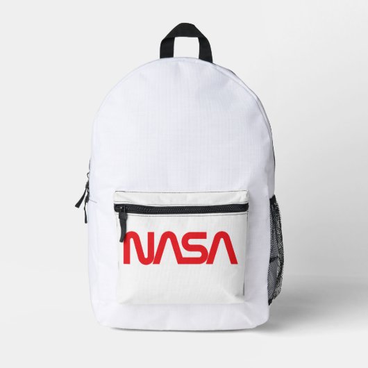 Iconische NASA Circa Rugzak (Rocket White) (Voorkant)