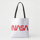 Iconische NASA Circa Schouder Tas (Rocket White) (Voorkant)