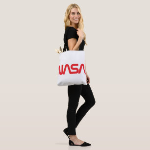 Iconische NASA Circa Schouder Tas (Rocket White)