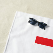 Iconische NASA Circa Strandlaken (Rocket White) (In situ)