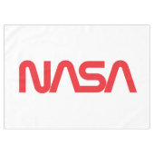 Iconische NASA Circa tafelkleed (Rocket White) (Voorkant (Horizontaal))