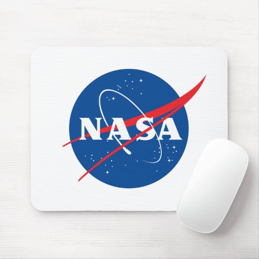 Iconische NASA Coder/Gamer Muismat (vlekbestendig) (Met muis)
