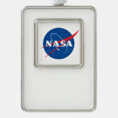 Iconische NASA Framed Holiday Ornament (Verticaal) (Voorkant)