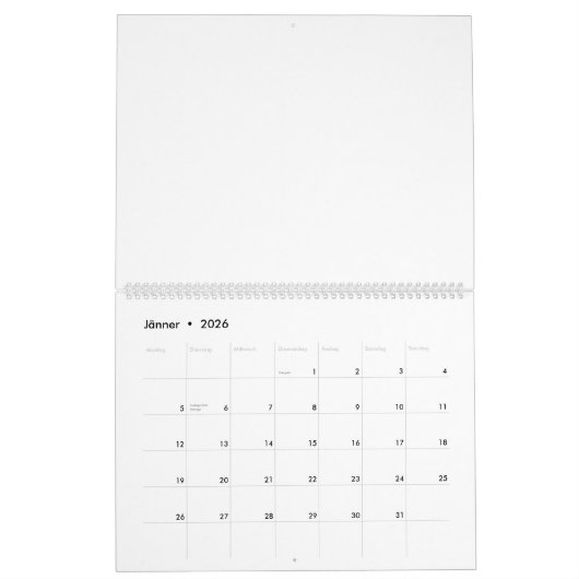 Iconische NASA kalender (Duits, Oostenrijk) (Jan 2026)