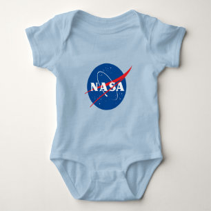 Iconische NASA katoenen Baby Bodysuit (Uranus blau