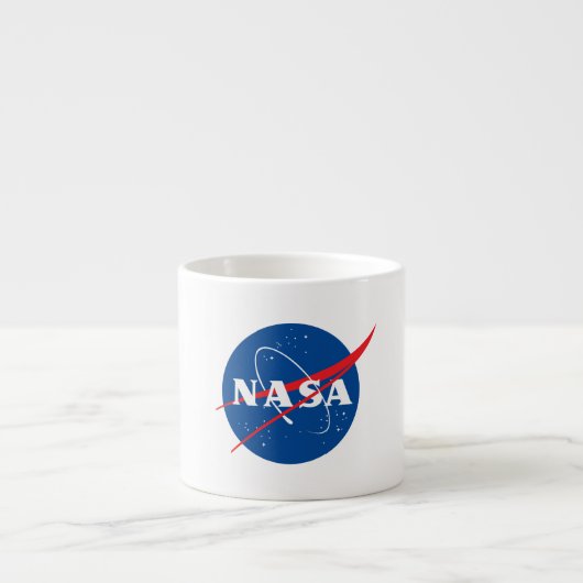 Iconische NASA Keramische Espresso Mok (6 oz.) (Voorkant)