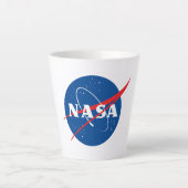 Iconische NASA Keramische Latte Mok (12 oz.) (Voorkant)