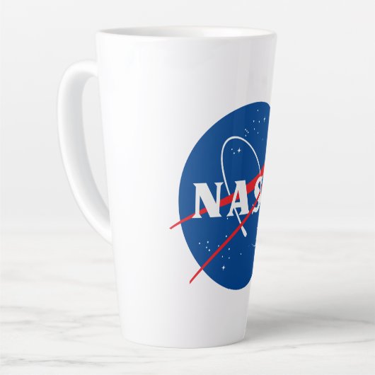 Iconische NASA Keramische Latte Mok (17 oz.) (Linkerhoek)