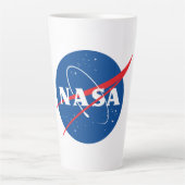Iconische NASA Keramische Latte Mok (17 oz.) (Voorkant)