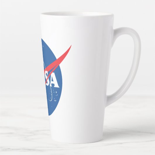Iconische NASA Keramische Latte Mok (17 oz.) (Rechts)