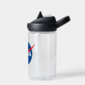 Iconische NASA Kinder 'Clear 14 oz Waterfles (Links)
