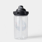 Iconische NASA Kinder 'Clear 14 oz Waterfles (Achterkant)
