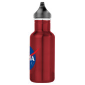 Iconische NASA Mars Red 18 oz Waterfles (Rechts)