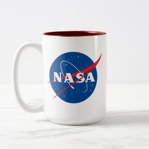 Iconische NASA Mars Red Trim Keramische Bistro Mok