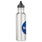 Iconische NASA Mercury Grey 24 oz Waterfles (Links)