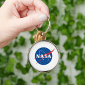 Iconische NASA Prestige Ronde Sleutelhanger (metaa (Hand)