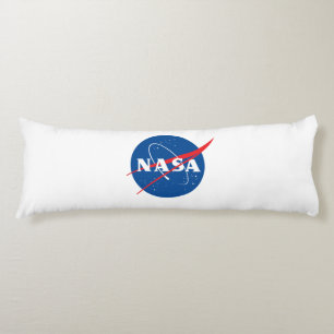 Iconische NASA Rocket White Student Waarde Lichaamskussen