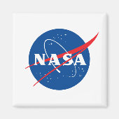 Iconische NASA Square Magnet (Student Value Edit) (Voorkant)