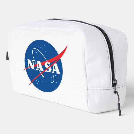 Iconische NASA toilettas (Rocket White) Toilettasje (Rechterhoek)