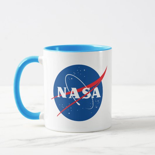 Iconische NASA Uranus blauw/wit keramische Mok (Links)