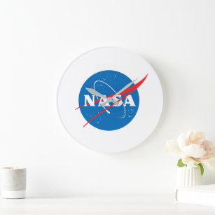 Iconische NASA wandklok (eigentijdse inrichting)