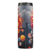 Iconische Painterly Afro Girl Tumbler Thermosbeker (Achterkant)
