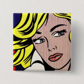 Iconische Pop Art Button (Voorkant)