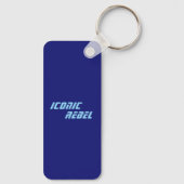 Iconische Rebel Acryl Sleutelhanger (Achterkant)