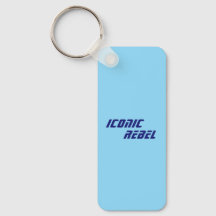 Iconische Rebel Acryl Sleutelhanger