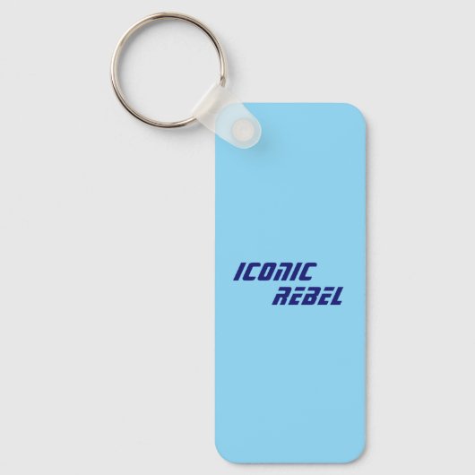 Iconische Rebel Acryl Sleutelhanger (Voorkant)