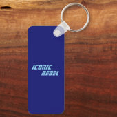 Iconische Rebel Acryl Sleutelhanger (Achterkant)