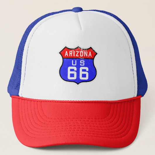 Iconische  route 66 Arizona Trucker Pet (Voorkant)