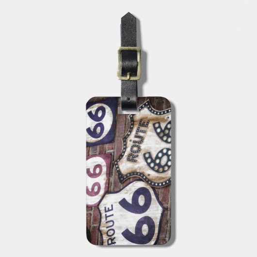  Iconische route 66 Bagagelabel (Voorkant verticaal)