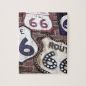  Iconische route 66 Legpuzzel (Verticaal)