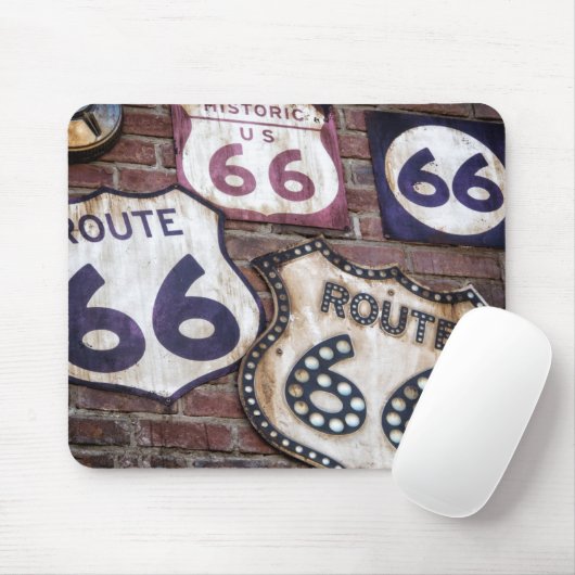  Iconische route 66 Muismat (Met muis)