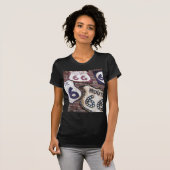  Iconische route 66 T-shirt (Voorkant volledig)