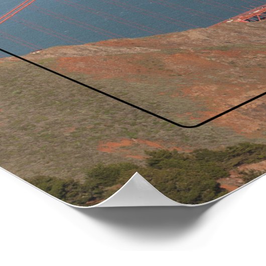 Iconische San Francisco Wall Art Poster (Hoek)